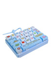 Happy 24/7 Stress-Relief 26-Key Keyboard Clip - Blue
